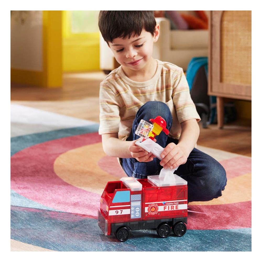 Magna-Tıles Fire Station 50 Parça Set Çocuk Kitapları Uzmanı - Children's Books Expert
