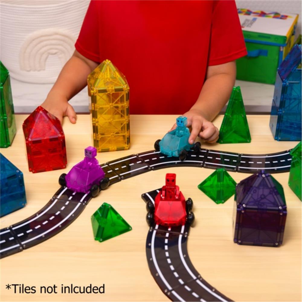 Magna-Tiles Hızlı Sürücüler 6 Parça Çocuk Kitapları Uzmanı - Children's Books Expert