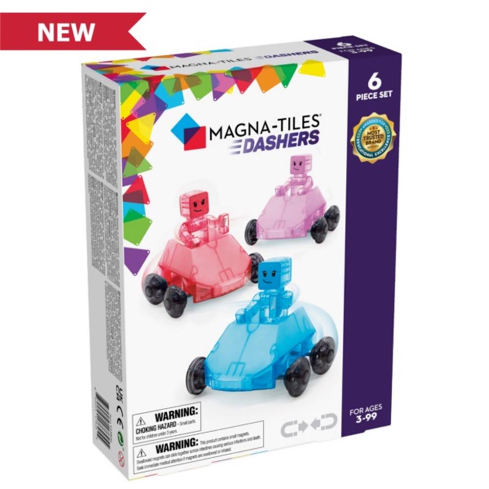 Magna-Tiles Hızlı Sürücüler 6 Parça Çocuk Kitapları Uzmanı - Children's Books Expert