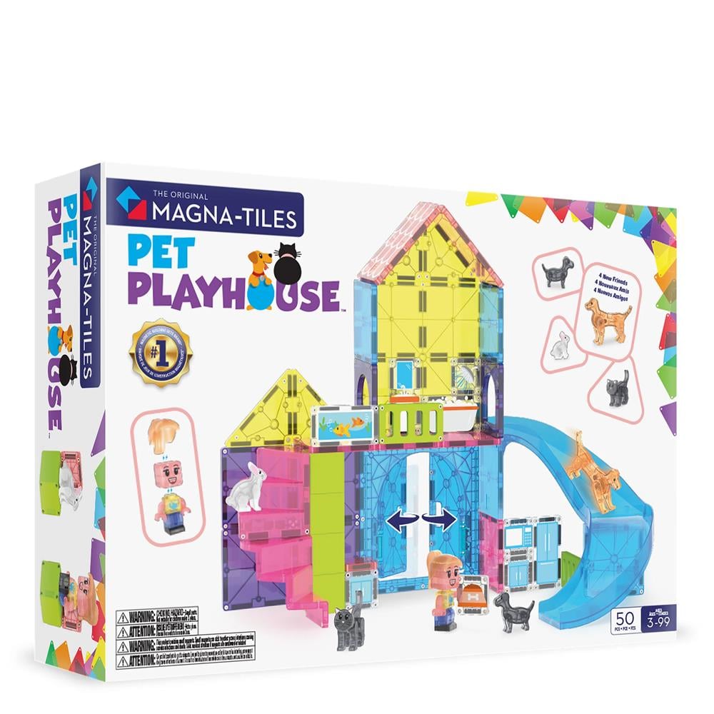 Magna-Tıles Pet Playhouse 50 Parça Set Çocuk Kitapları Uzmanı - Children's Books Expert