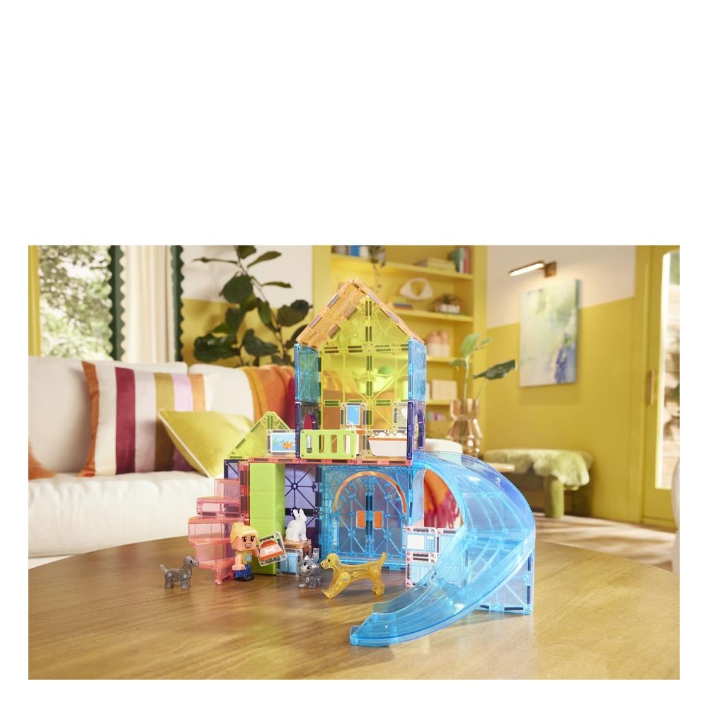 Magna-Tıles Pet Playhouse 50 Parça Set Çocuk Kitapları Uzmanı - Children's Books Expert