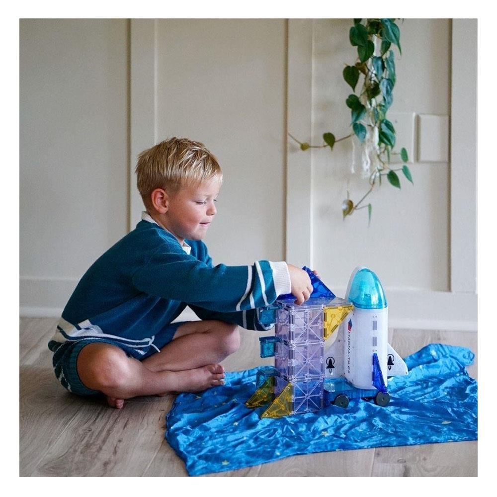 Magna-Tiles Space + microMAGS - Uzay 32 Parça Çocuk Kitapları Uzmanı - Children's Books Expert