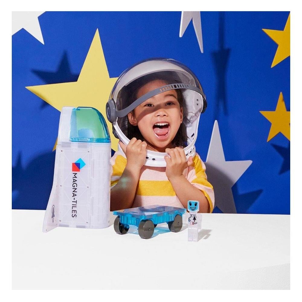Magna-Tiles Space + microMAGS - Uzay 32 Parça Çocuk Kitapları Uzmanı - Children's Books Expert