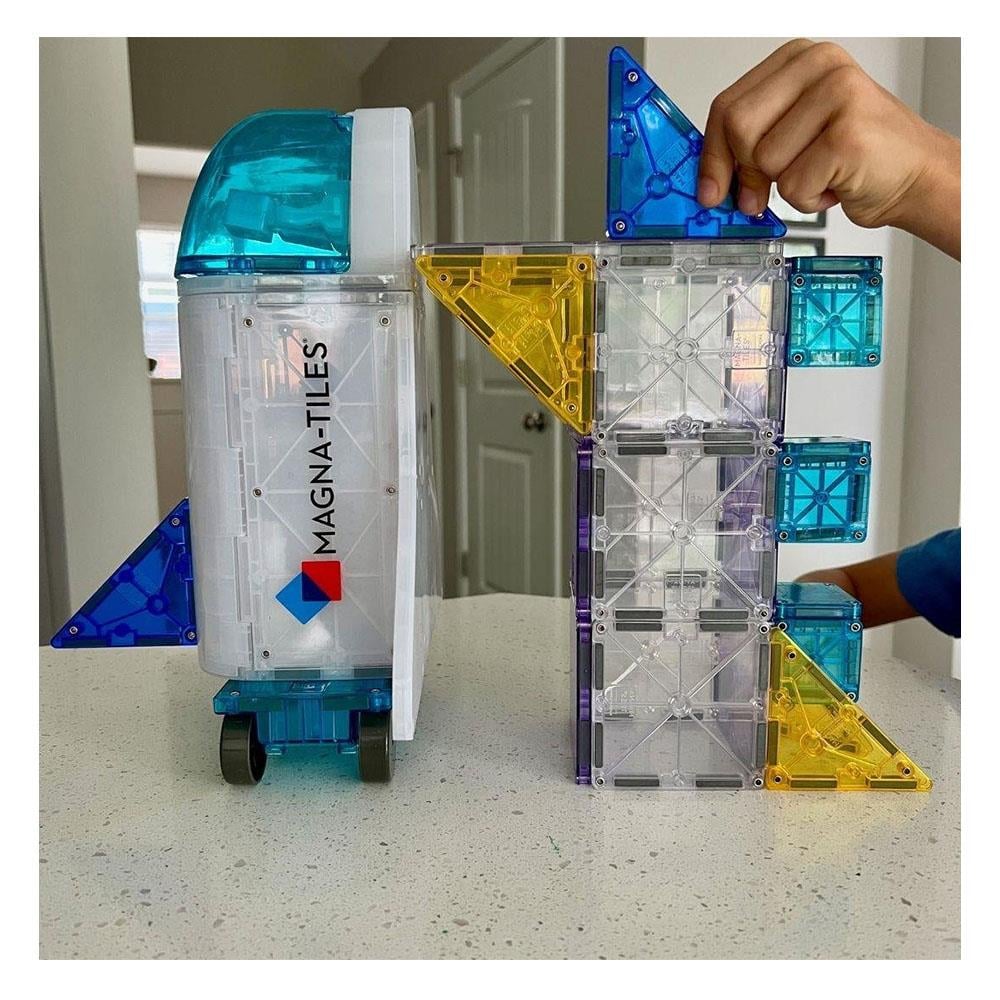 Magna-Tiles Space + microMAGS - Uzay 32 Parça Çocuk Kitapları Uzmanı - Children's Books Expert