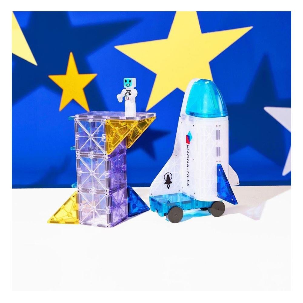 Magna-Tiles Space + microMAGS - Uzay 32 Parça Çocuk Kitapları Uzmanı - Children's Books Expert
