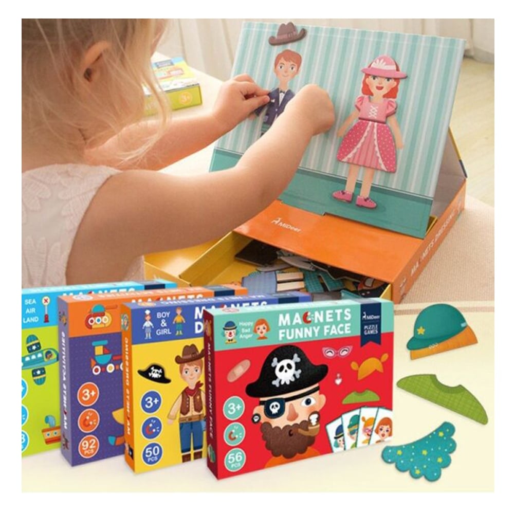 MAGNETIC BOY&GIRL DRESS UP GAME Çocuk Kitapları Uzmanı - Children's Books Expert