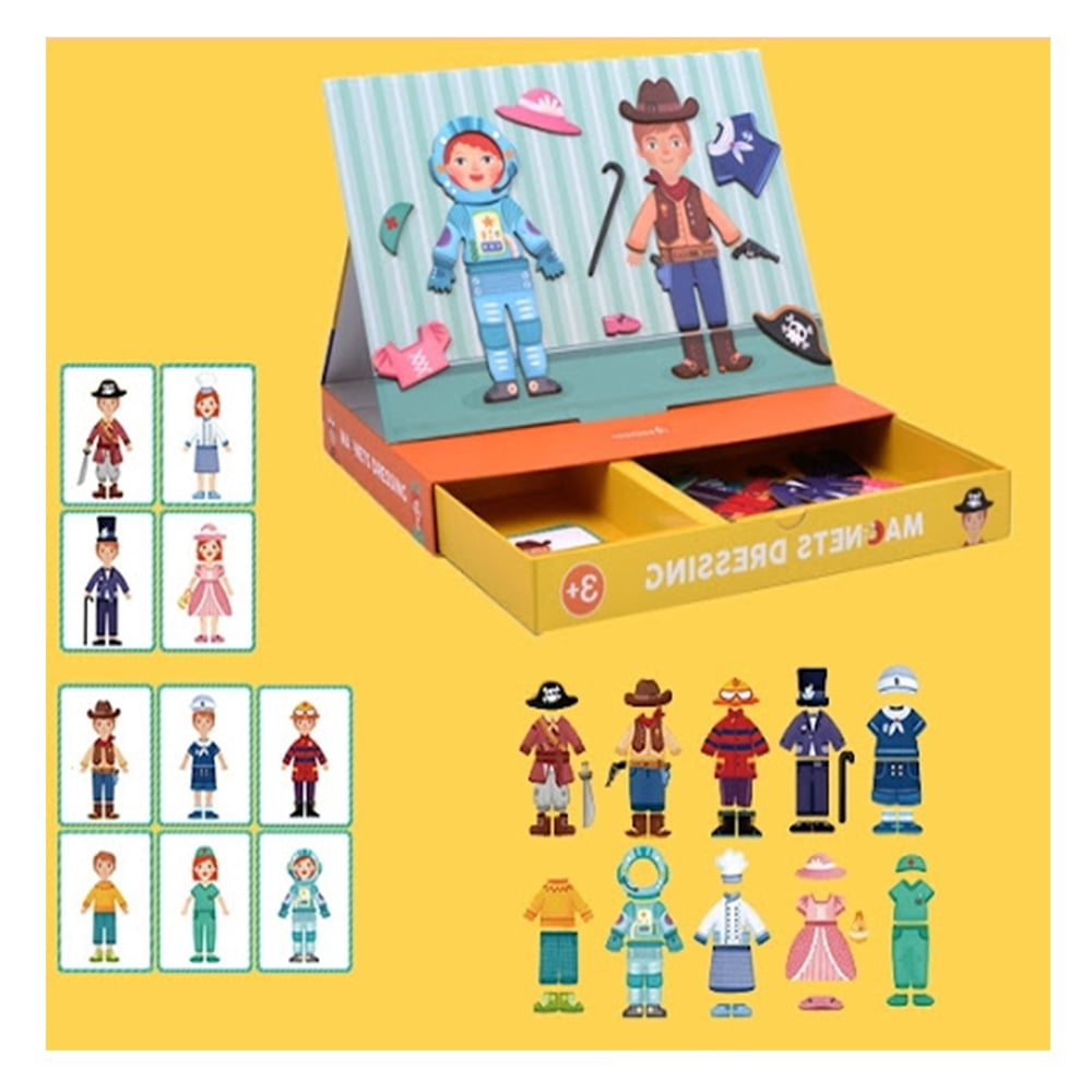 MAGNETIC BOY&GIRL DRESS UP GAME Çocuk Kitapları Uzmanı - Children's Books Expert