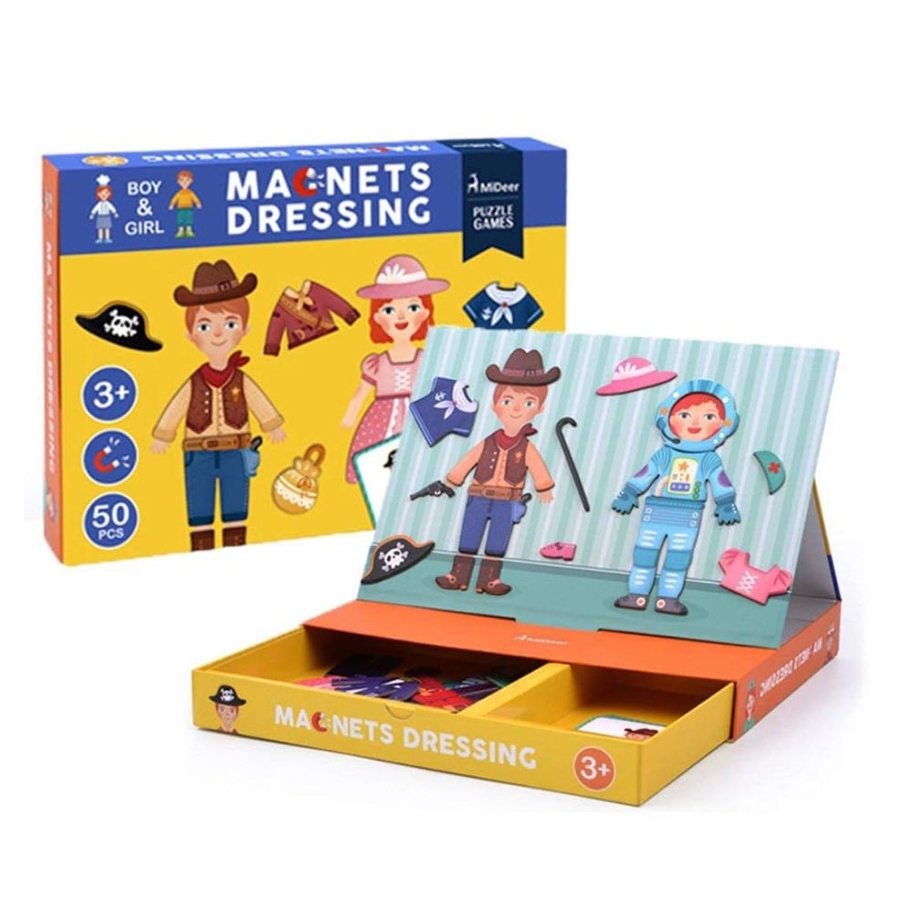 MAGNETIC BOY&GIRL DRESS UP GAME Çocuk Kitapları Uzmanı - Children's Books Expert