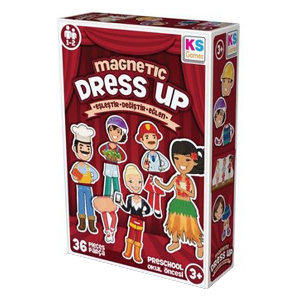 MAGNETIC DRESS UP EŞLEŞTİR DEĞİŞTİR Çocuk Kitapları Uzmanı - Children's Books Expert