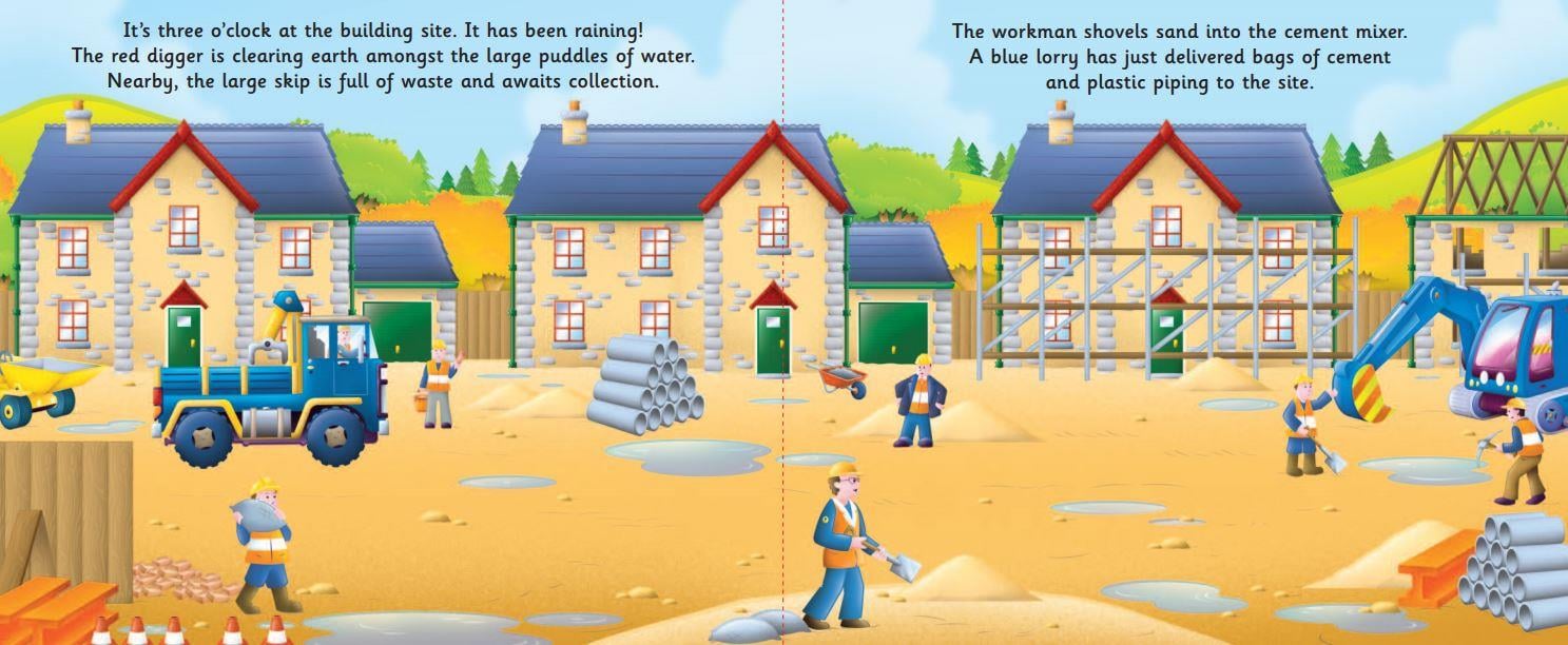 Magnetic Lets Play Diggers Çocuk Kitapları Uzmanı - Children's Books Expert