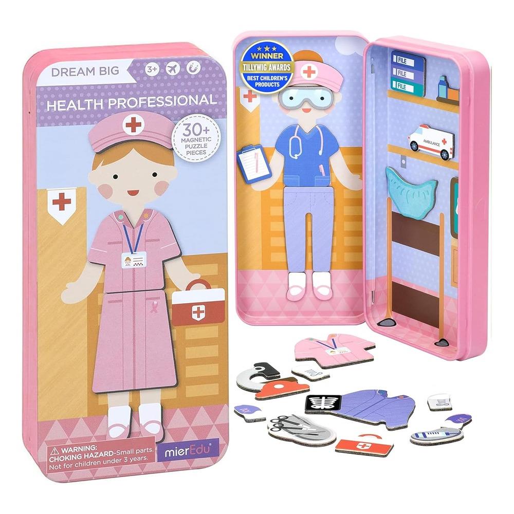 Magnetic Puzzle Box-Health Professional Çocuk Kitapları Uzmanı - Children's Books Expert
