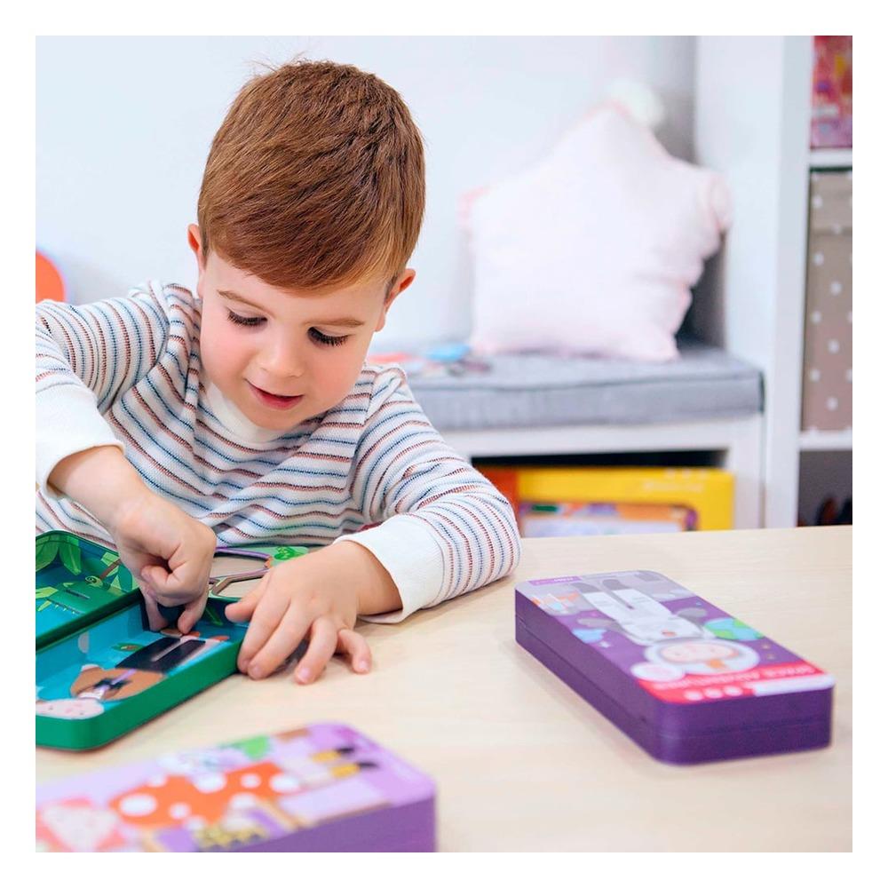 Magnetic Puzzle Box-Space Adventurers Çocuk Kitapları Uzmanı - Children's Books Expert