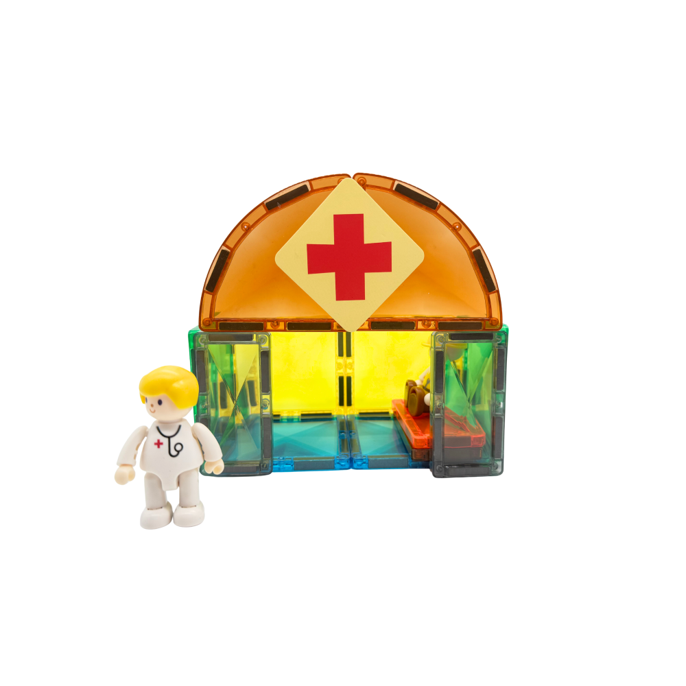 Magnetic Tiles - Şehir Kahramanları, 33 Parça