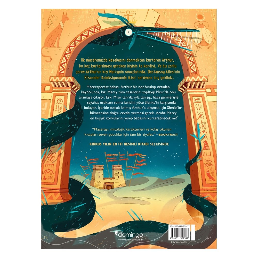 MARCY VE SFENKS İN BİLMECESİ Çocuk Kitapları Uzmanı - Children's Books Expert