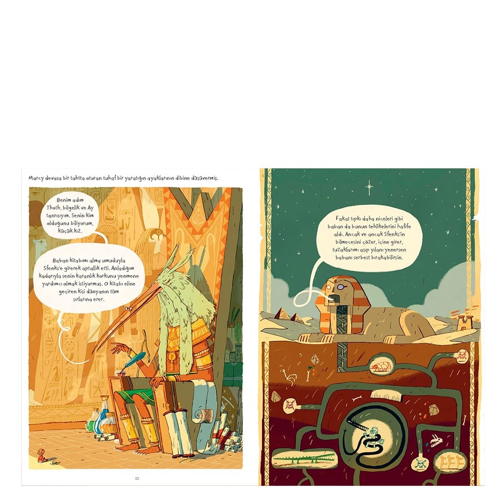 MARCY VE SFENKS İN BİLMECESİ Çocuk Kitapları Uzmanı - Children's Books Expert