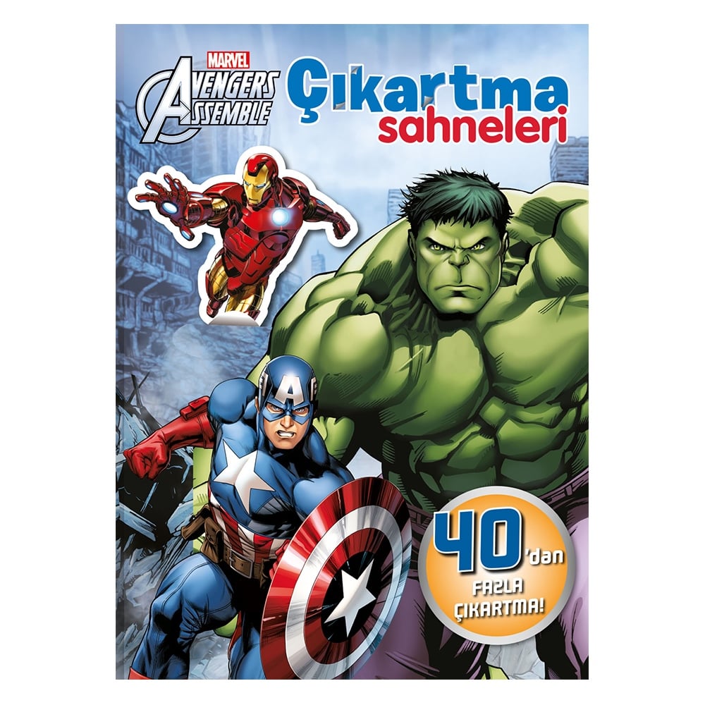 MARVEL AVENGERS ASSEMBLE: ÇIKARTMA SAHNELERİ Çocuk Kitapları Uzmanı - Children's Books Expert