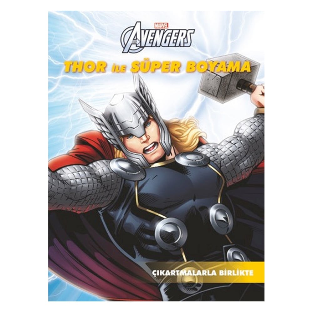 MARVEL - AVENGERS THOR İLE SÜPER BOYAMA Çocuk Kitapları Uzmanı - Children's Books Expert