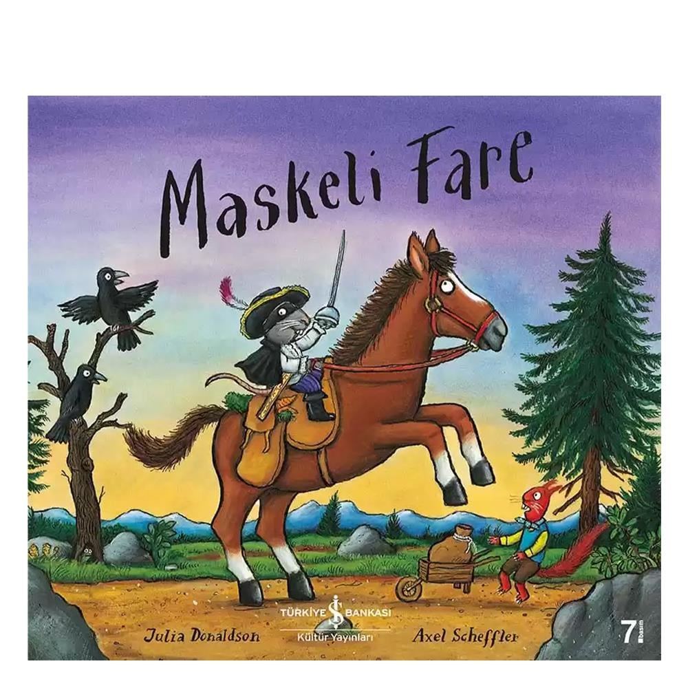 MASKELİ FARE (KARTON KAPAK) Çocuk Kitapları Uzmanı - Children's Books Expert