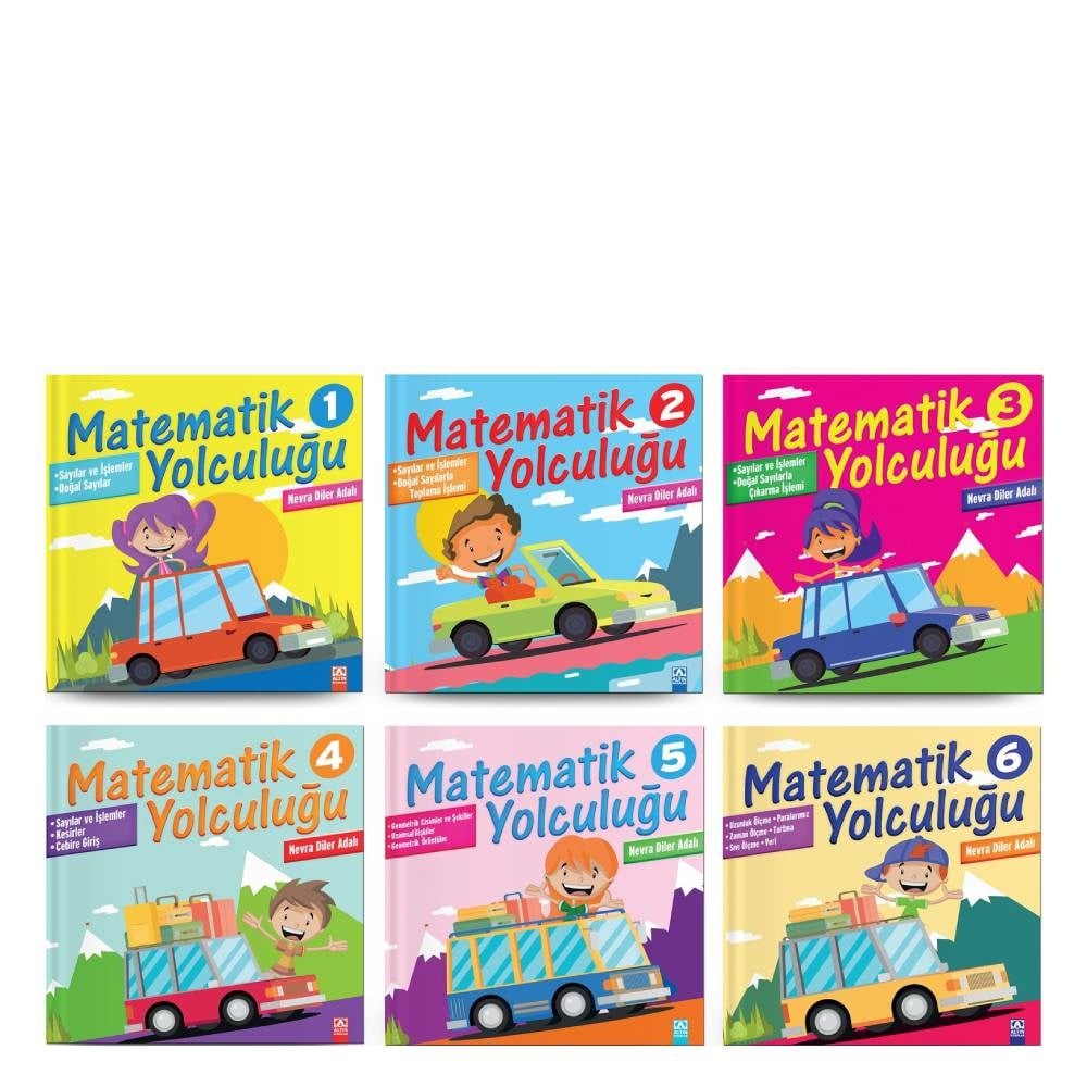 MATEMATİK SERÜVENİ TAKIM (6 KİTAP) Çocuk Kitapları Uzmanı - Children's Books Expert
