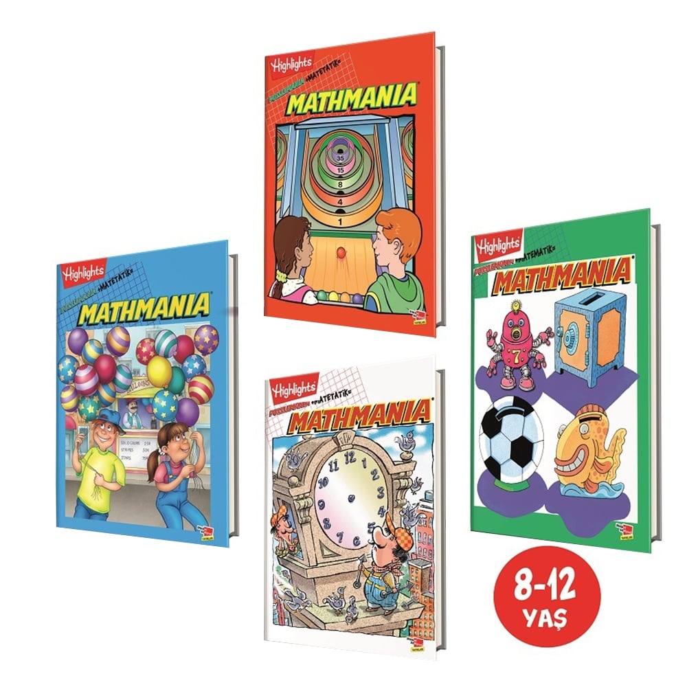 MATHMANIA MATEMATİK ZEKA VE DİKKAT GELİŞİM SETİ Çocuk Kitapları Uzmanı - Children's Books Expert