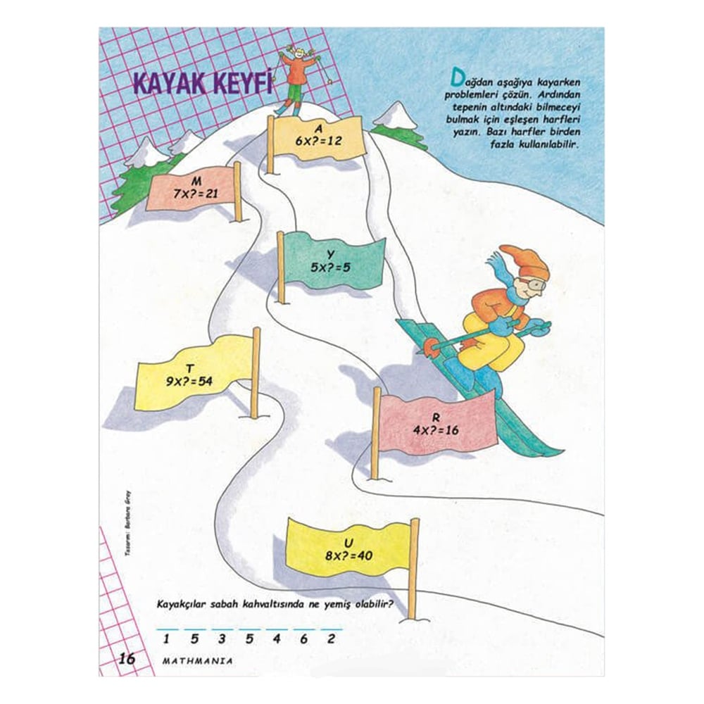MATHMANIA MATEMATİK ZEKA VE DİKKAT GELİŞİM SETİ Çocuk Kitapları Uzmanı - Children's Books Expert