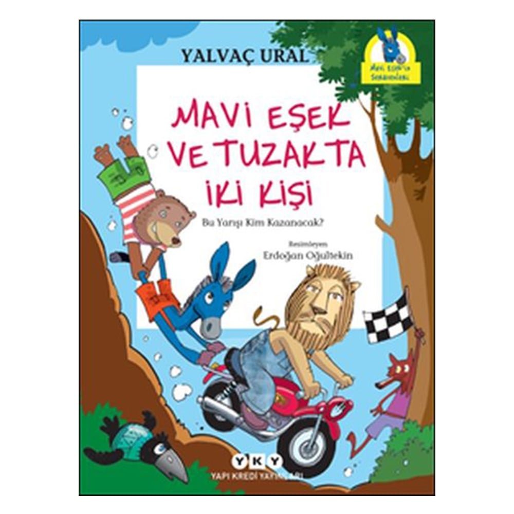 MAVİ EŞEK VE TUZAKTA İKİ KİŞİ Çocuk Kitapları Uzmanı - Children's Books Expert