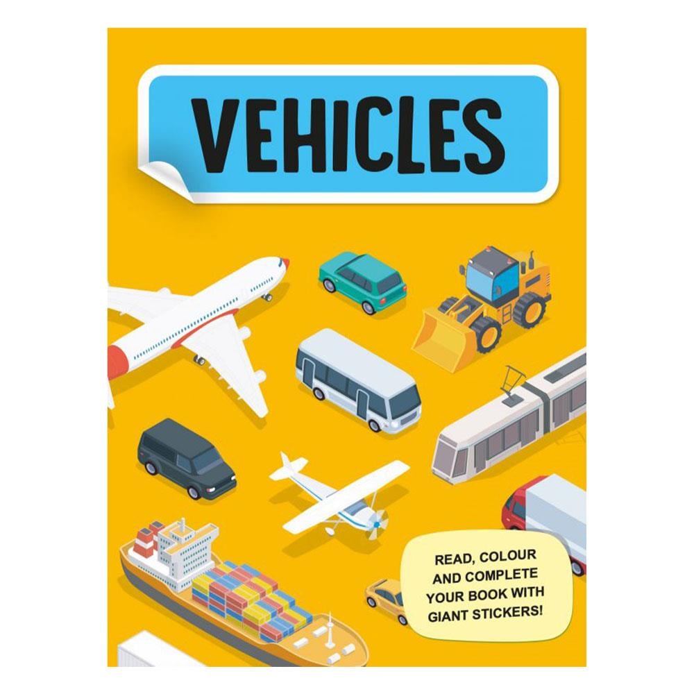 Mega Box Arts and Crafts - Vehicles Çocuk Kitapları Uzmanı - Children's Books Expert