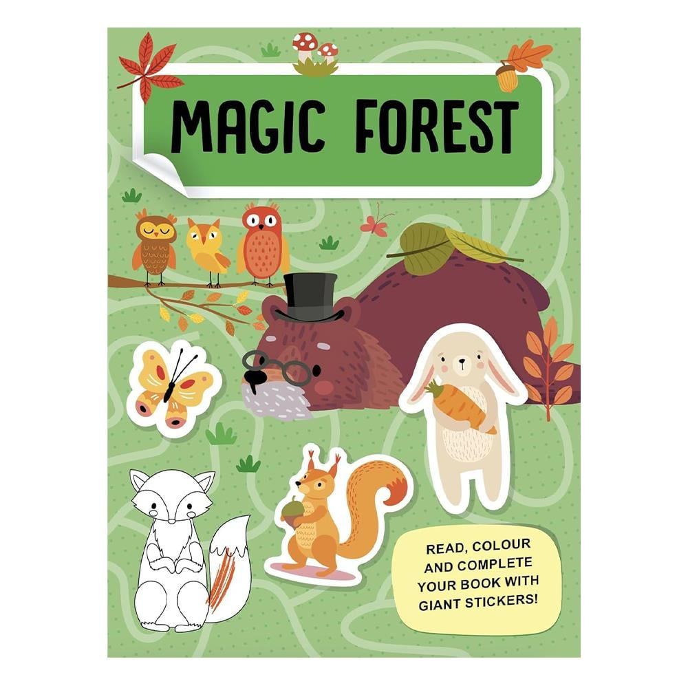 Mega Box Arts & Crafts - Magic Forest Çocuk Kitapları Uzmanı - Children's Books Expert
