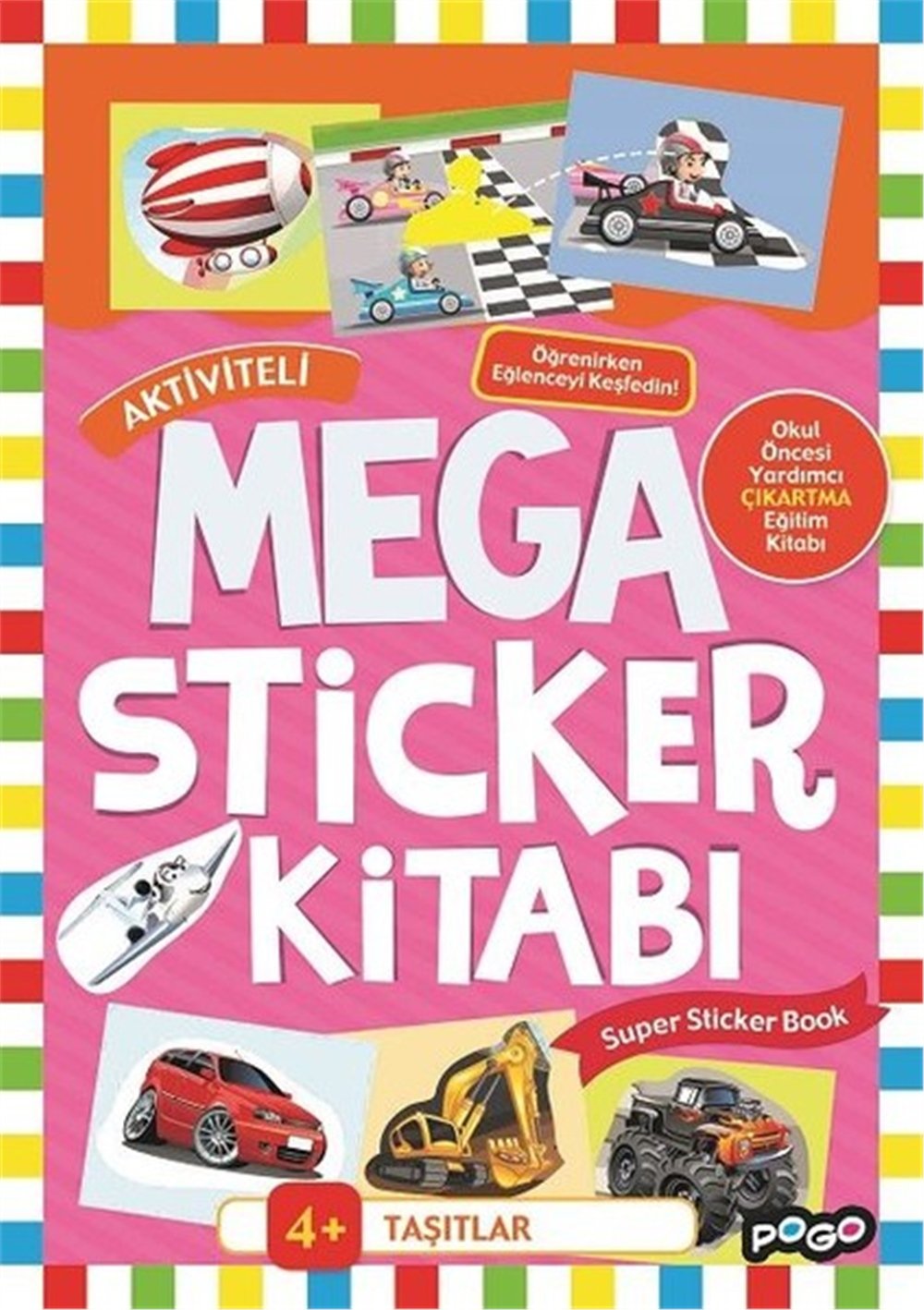 MEGA STICKER TAŞITLAR Çocuk Kitapları Uzmanı - Children's Books Expert