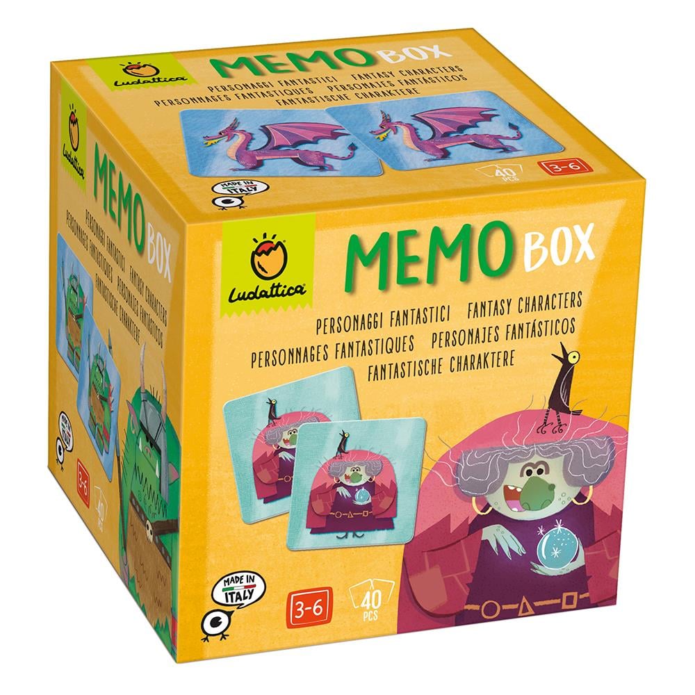 Memo Box - Personaggi Fantastici - Fantasy Charact Çocuk Kitapları Uzmanı - Children's Books Expert