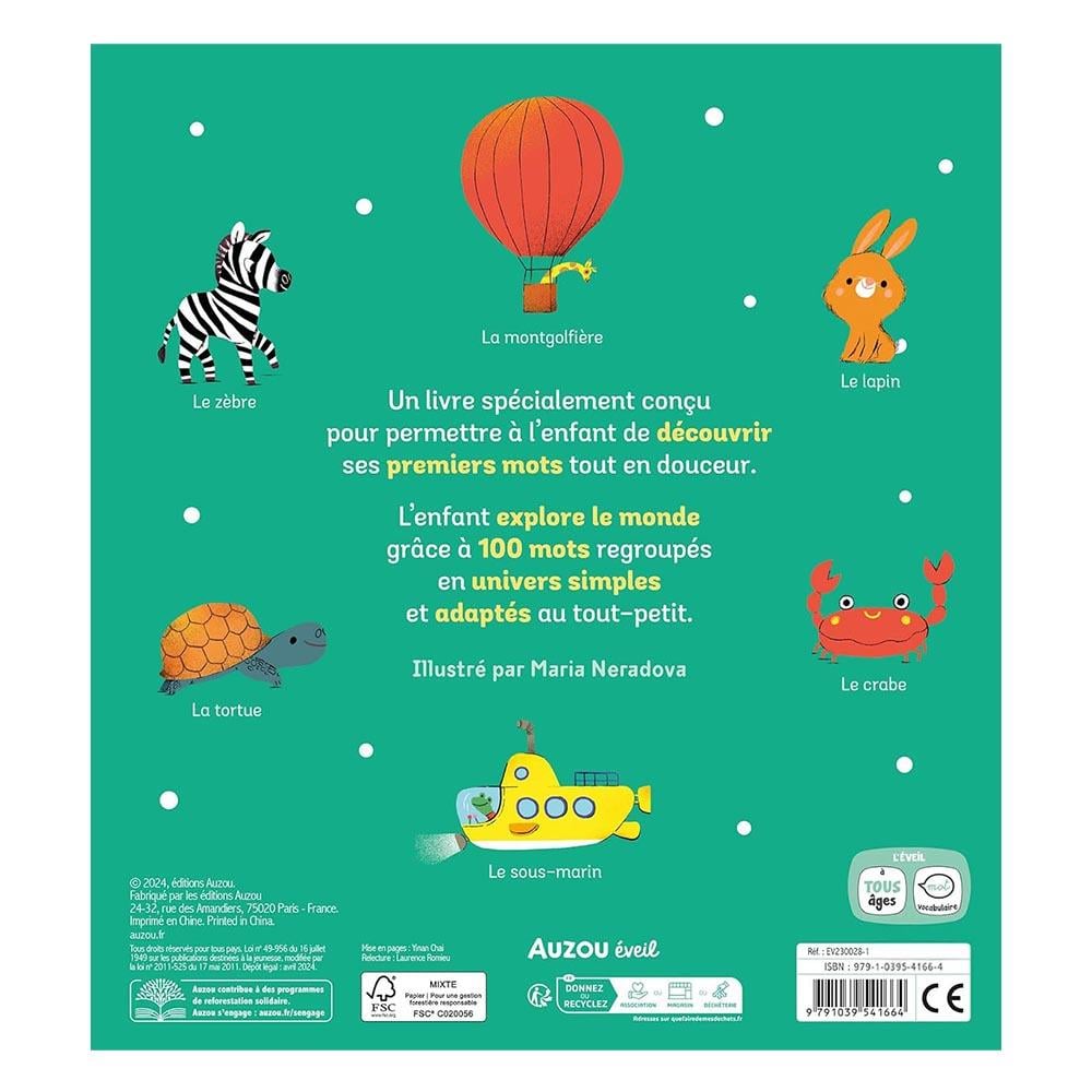Mes 100 Mots Pour Decouvrir Le Monde Çocuk Kitapları Uzmanı - Children's Books Expert