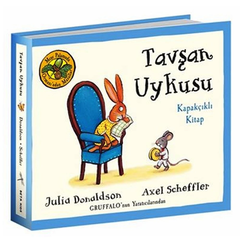 MEŞE PALAMUDU ORMANINDAN MASALLAR TAVŞAN UYKUSU KAPAKÇIKLI KİTAP Çocuk Kitapları Uzmanı - Children's Books Expert