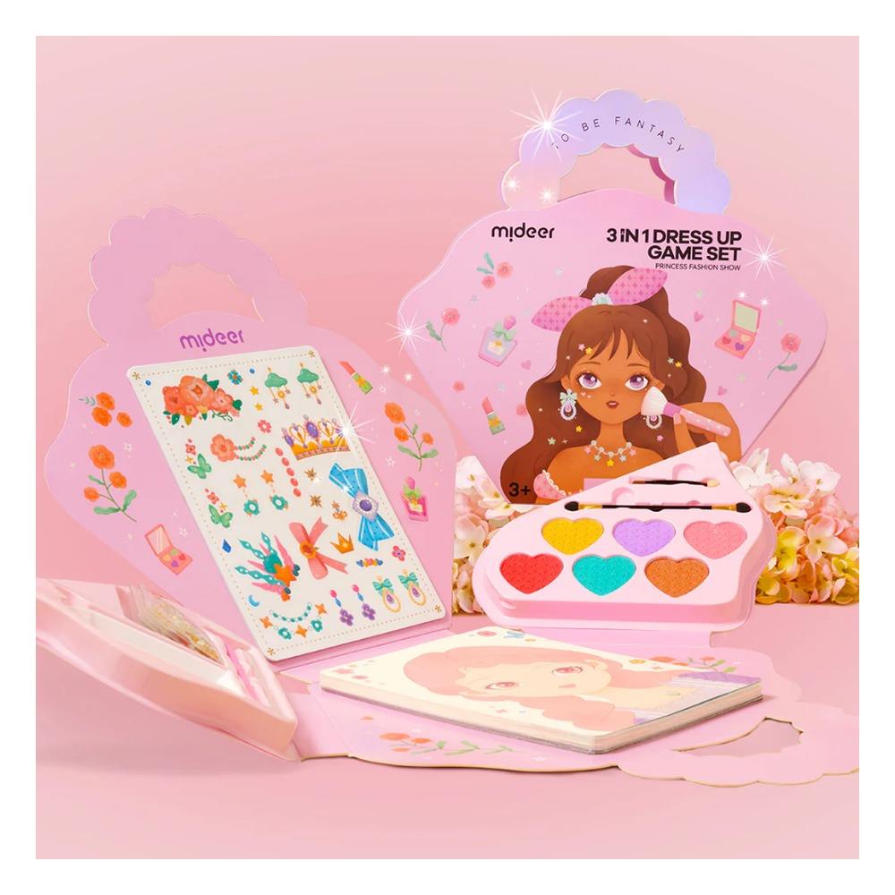 Mideer 3’ü 1 Arada Moda Gösterisi Oyunu Seti -  Defile Çocuk Kitapları Uzmanı - Children's Books Expert