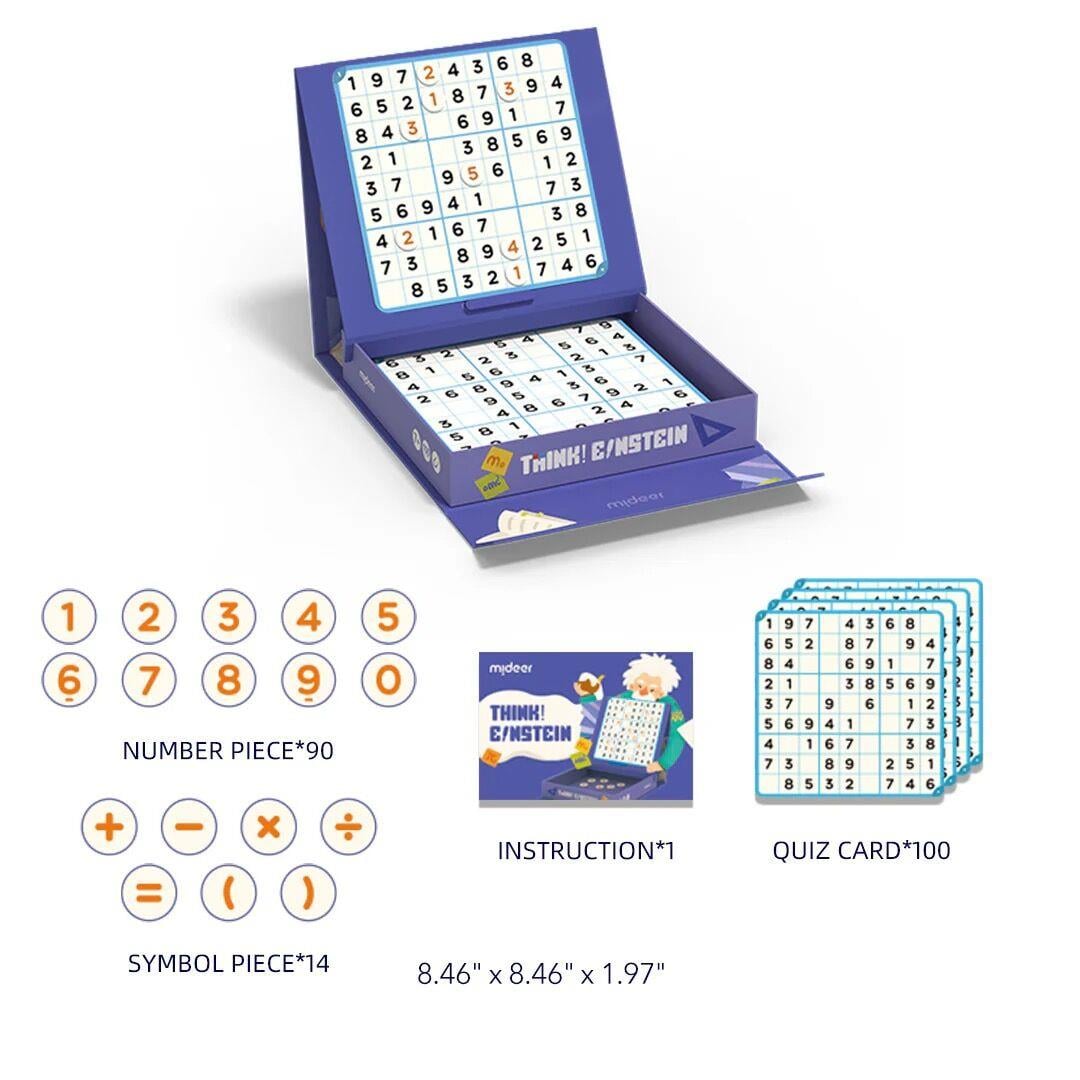 Mideer Sudoku Serisi - Düşün! Einstein