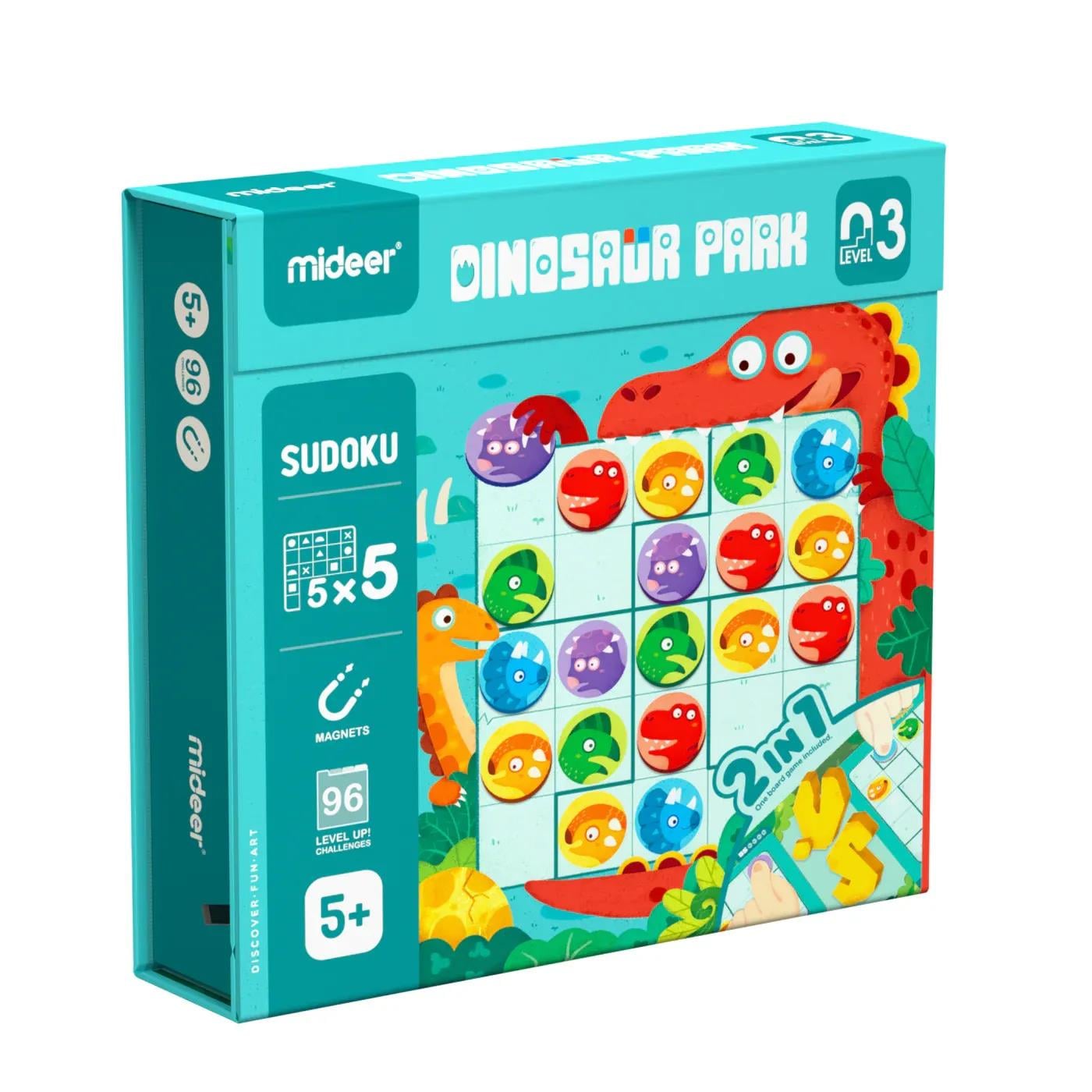 Mideer Sudoku Serisi- Dinozor Parkı