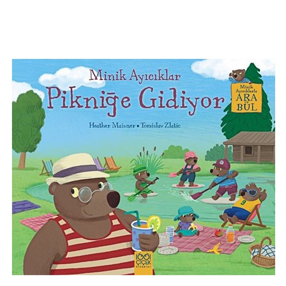 MİNİK AYICIKLAR PİKNİĞE GİDİYOR Çocuk Kitapları Uzmanı - Children's Books Expert