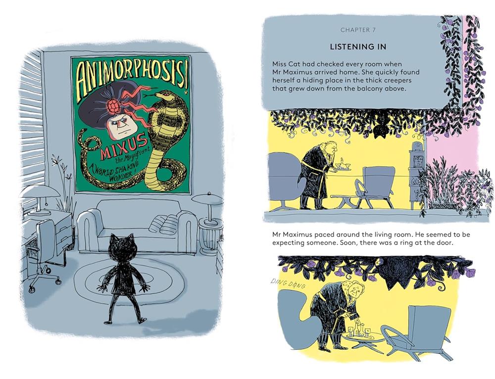 Miss Cat - The Case of the Curious Canary Çocuk Kitapları Uzmanı - Children's Books Expert