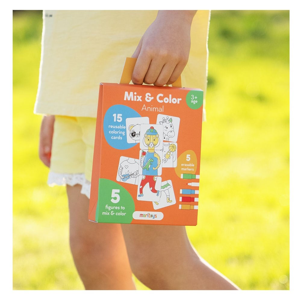 MIX AND COLOR - ANIMALS Çocuk Kitapları Uzmanı - Children's Books Expert