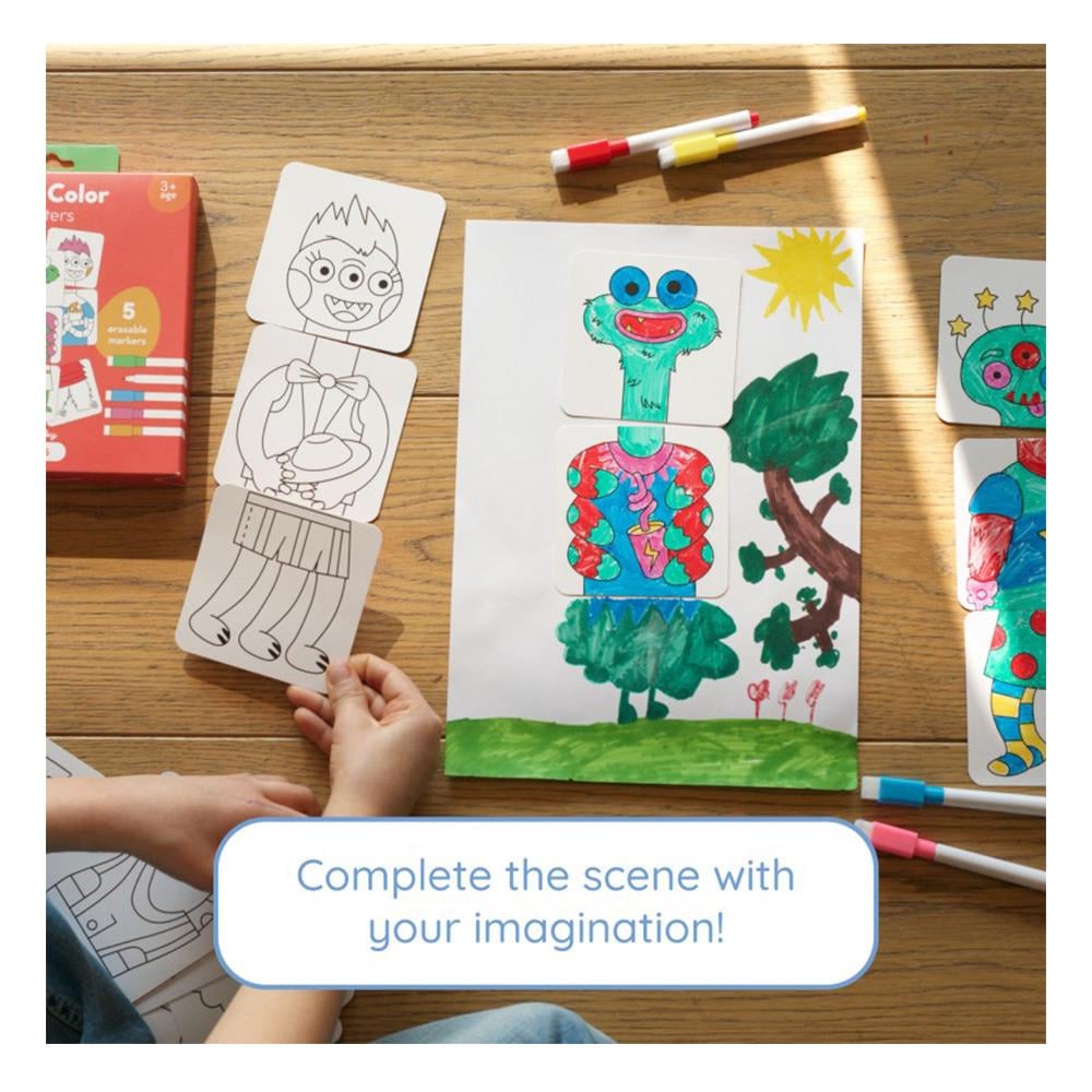 Mix And Color - Monsters Çocuk Kitapları Uzmanı - Children's Books Expert