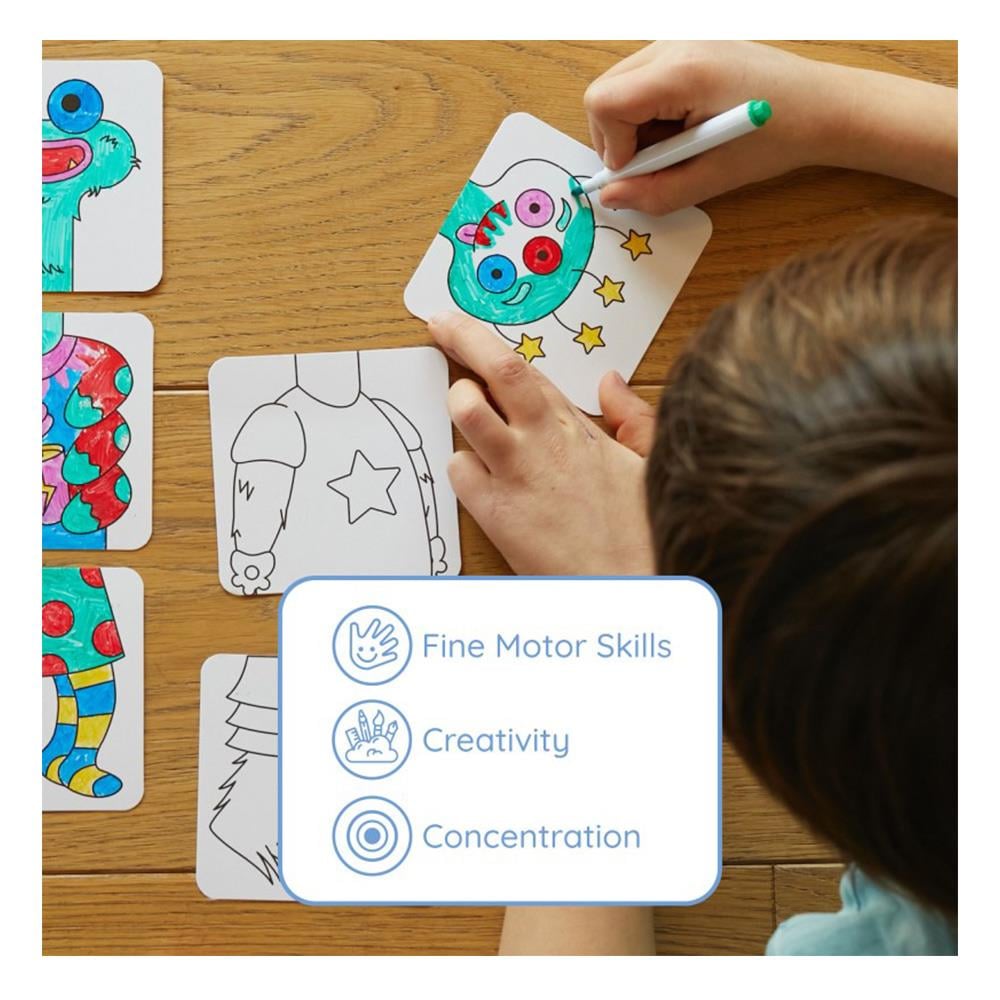 Mix And Color - Monsters Çocuk Kitapları Uzmanı - Children's Books Expert