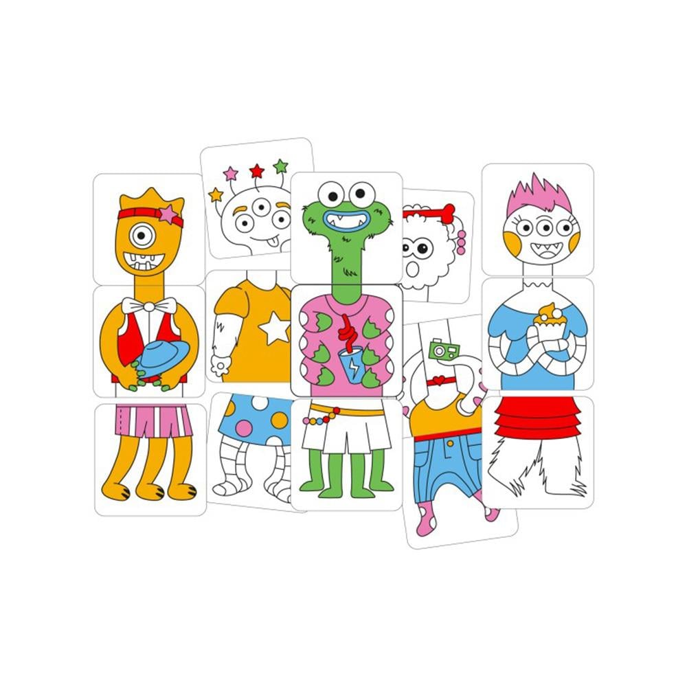 Mix And Color - Monsters Çocuk Kitapları Uzmanı - Children's Books Expert