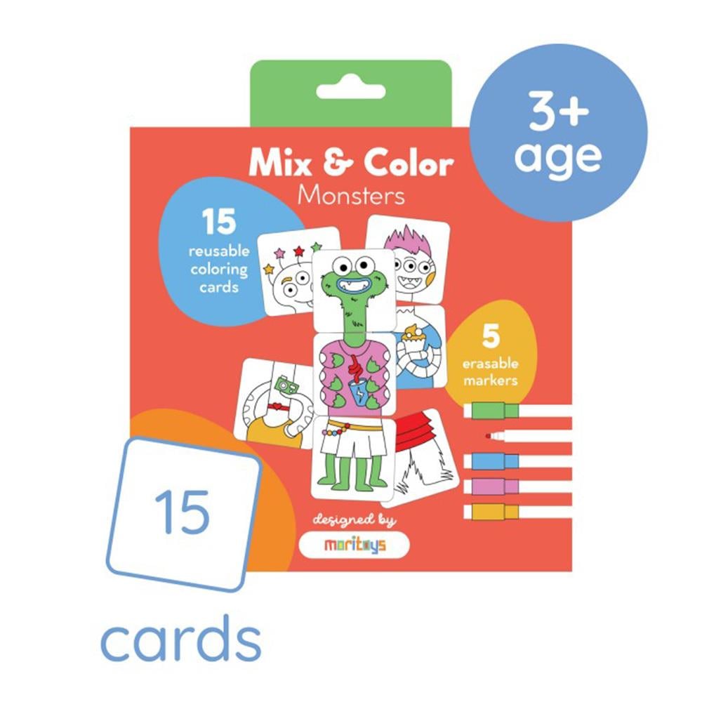Mix And Color - Monsters Çocuk Kitapları Uzmanı - Children's Books Expert