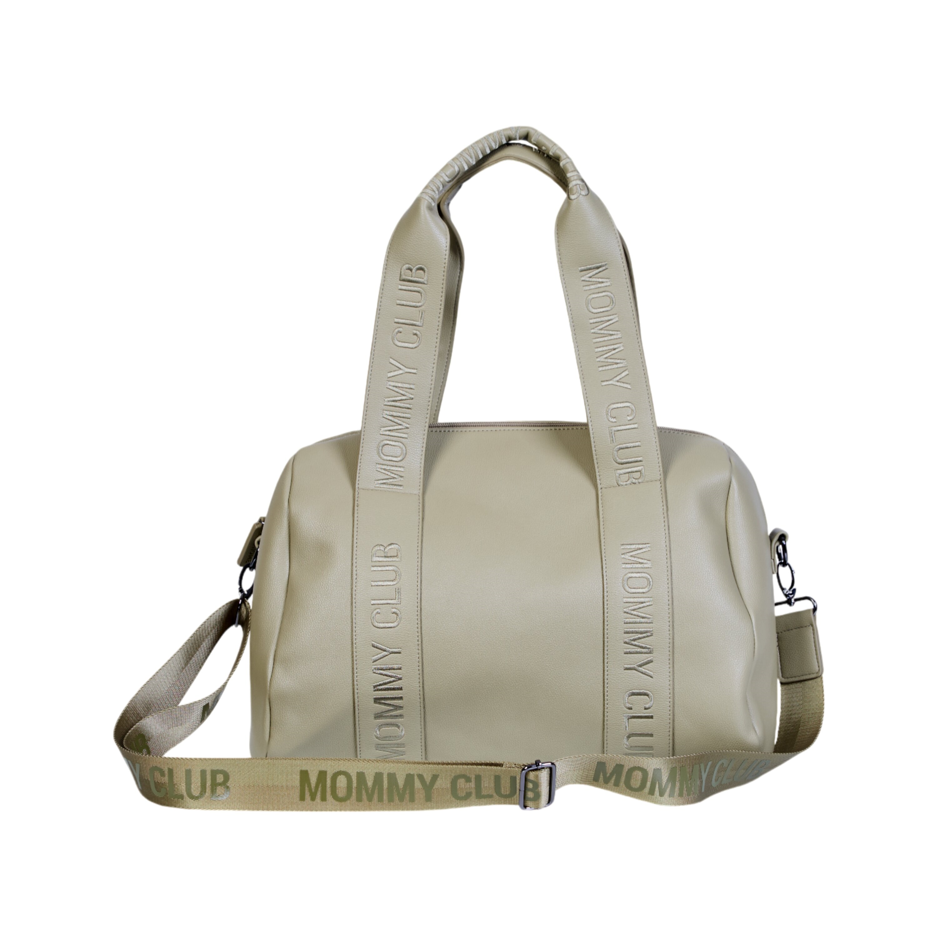 Mommy Club Bag, Vegan Deri Yeşil