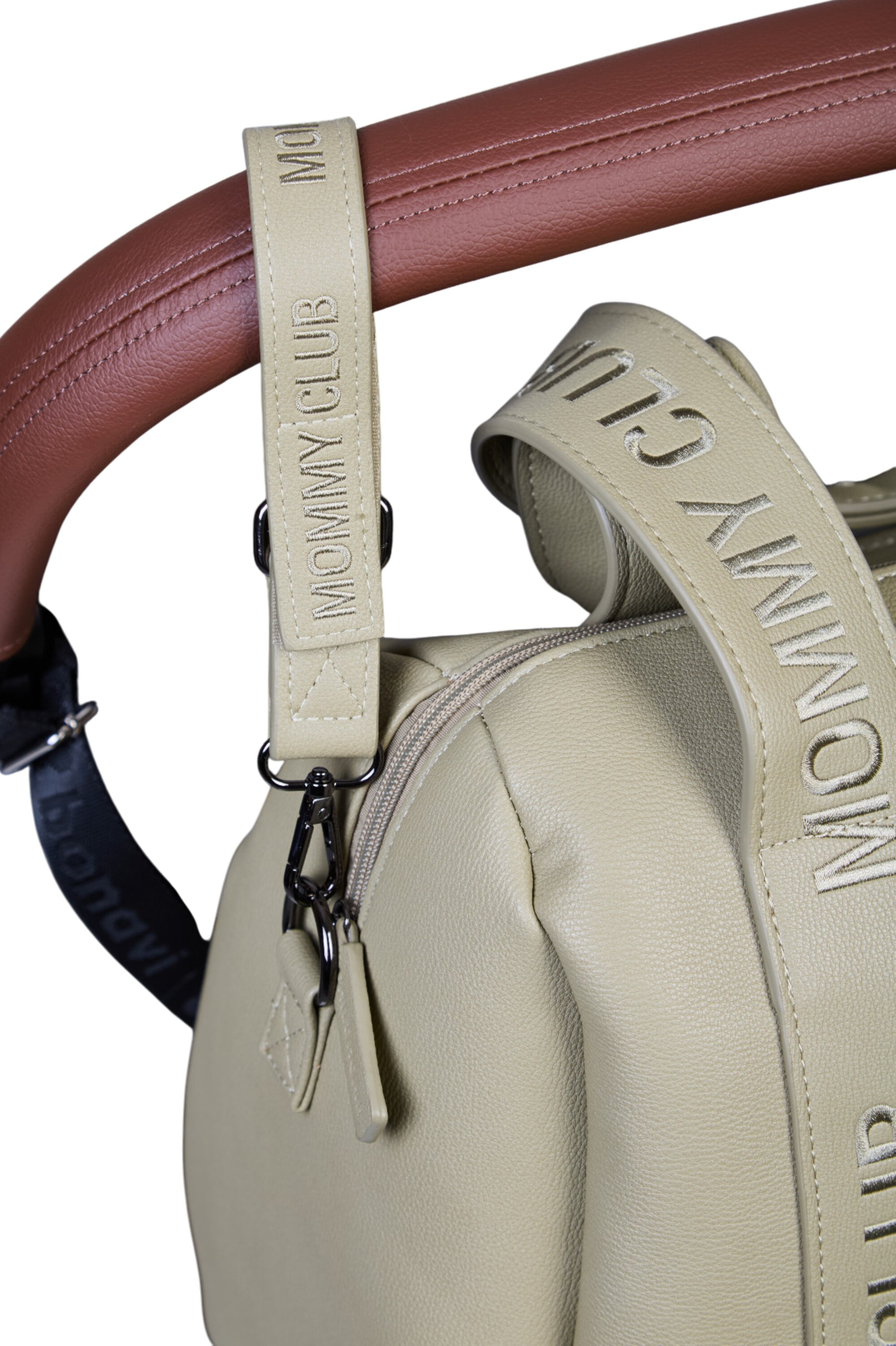 Mommy Club Bag, Vegan Deri Yeşil