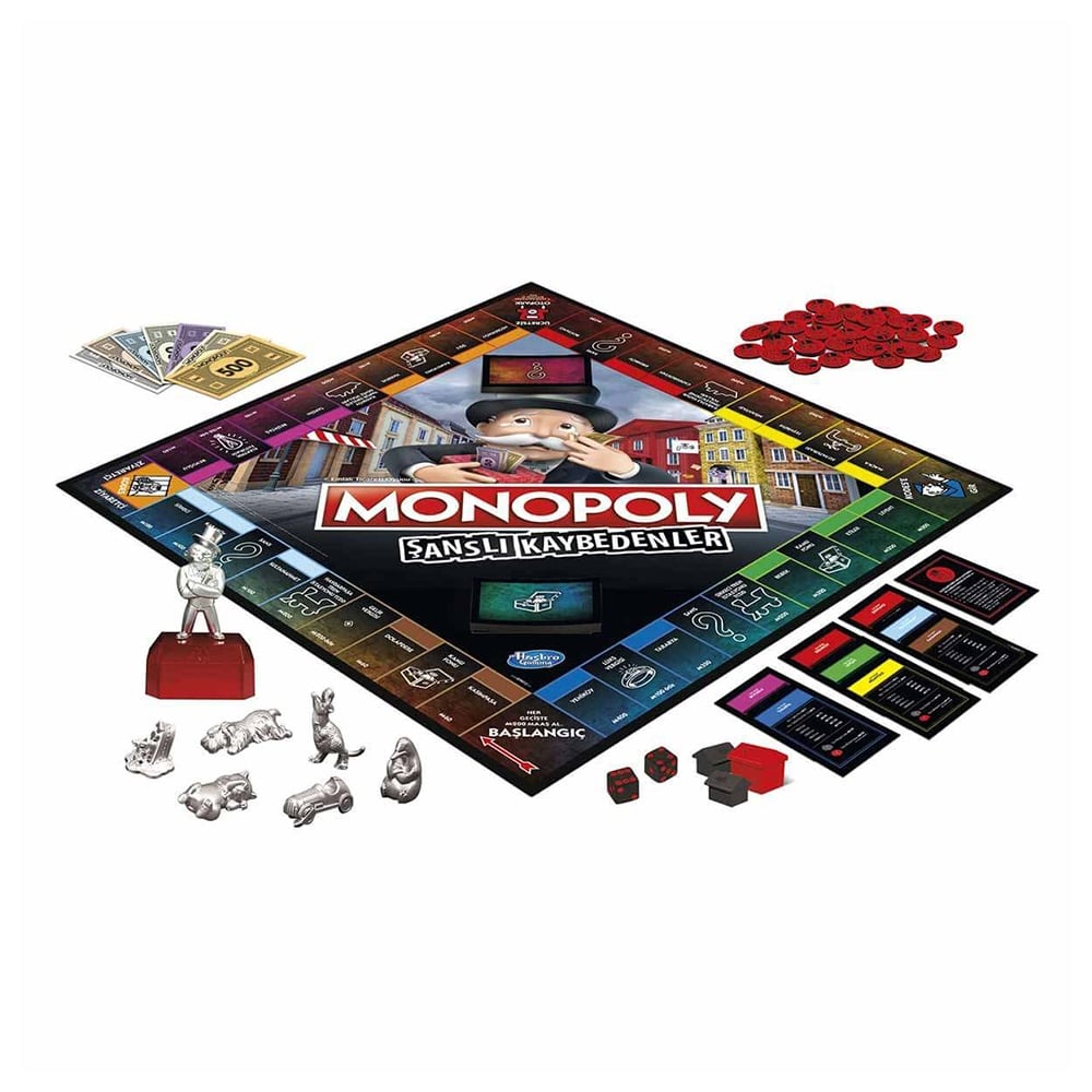 MONOPOLY ŞANSLI KAYBEDENLER Çocuk Kitapları Uzmanı - Children's Books Expert
