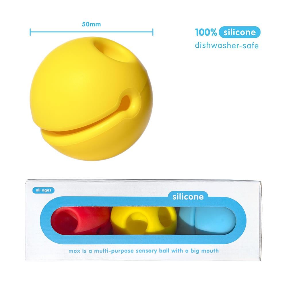 Mox 3-Set Primary Blue-Red-Yellow Çocuk Kitapları Uzmanı - Children's Books Expert
