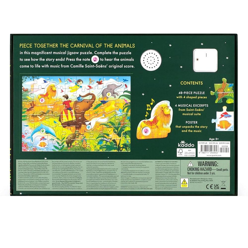Musical Puzzle - Carnival of the Animals Çocuk Kitapları Uzmanı - Children's Books Expert