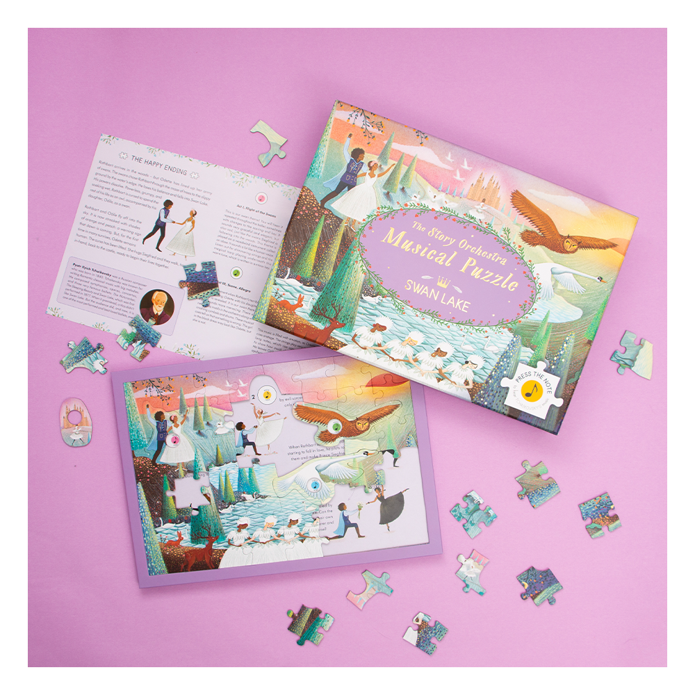 Musical Puzzle - The Story Orchestra Swan Lake Çocuk Kitapları Uzmanı - Children's Books Expert