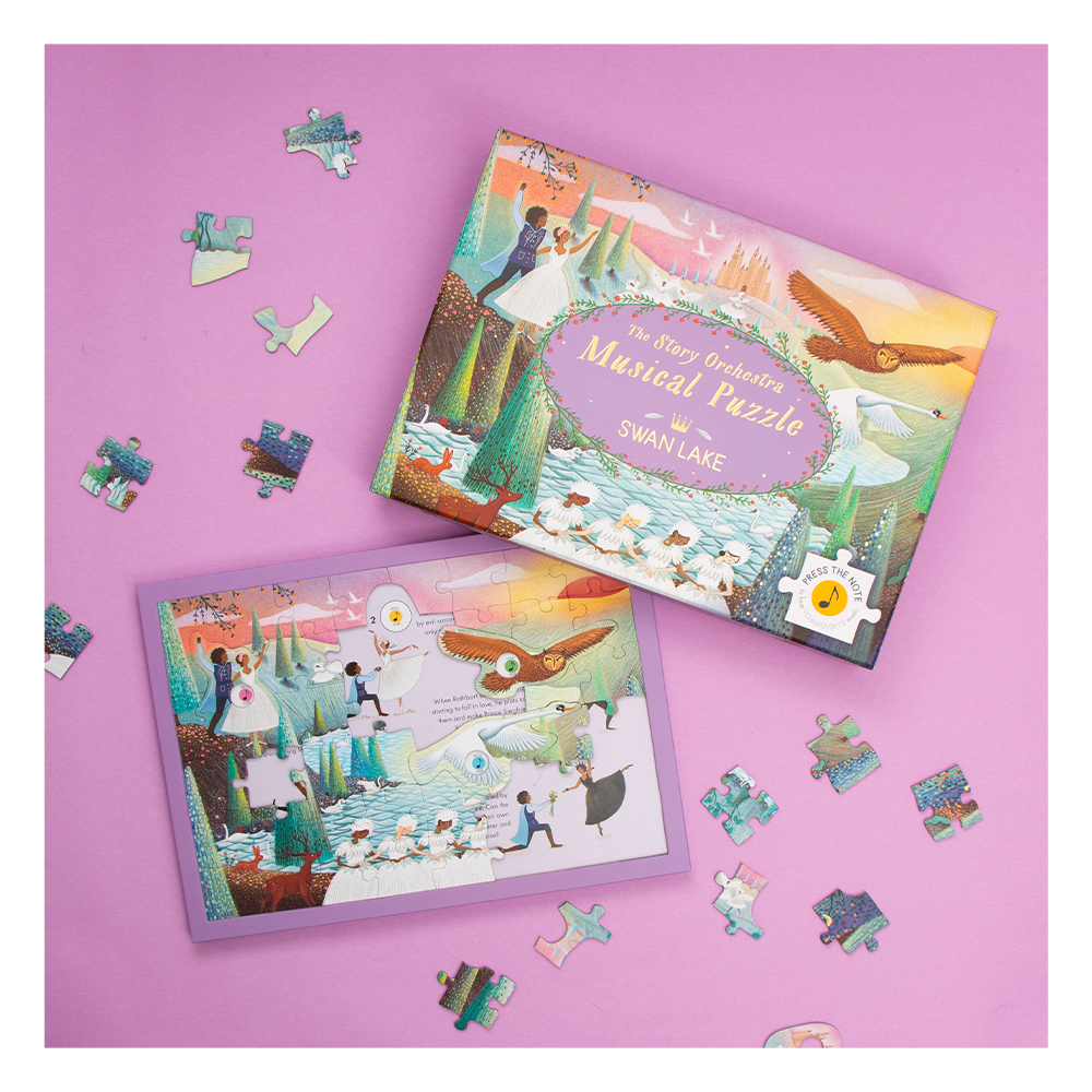 Musical Puzzle - The Story Orchestra Swan Lake Çocuk Kitapları Uzmanı - Children's Books Expert