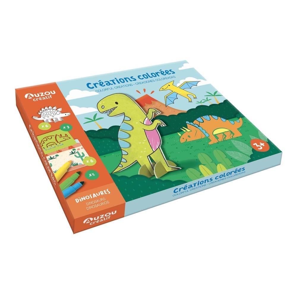 My Artistic Kit - Colourful Creations - Dinosaurs Çocuk Kitapları Uzmanı - Children's Books Expert